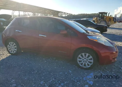 2015 Nissan Leaf S из США, поврежденный, VIN 1N4AZ0CP3FC319442